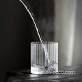 Xícara de água de vidro de suco de vidro de água ondulante